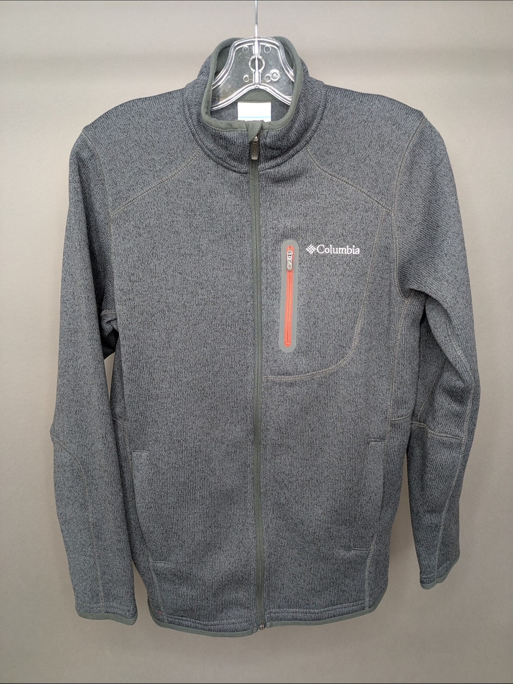 Columbia Gray Full-Zip Fleece